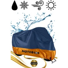 Motobros Motosiklet Honda Forza 250 Lüx Premium Paraşüt Kumaşı Branda Su Geçirmez Ömürlük Kullanım