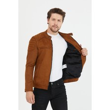 Mero Life Erkek Taba Yeni Sezon Süet Ceket