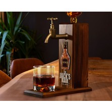 Bk Gift Kişiye Özel Kabartma Isimli Musluklu Doğal Ahşap Içki Standı, Home Bar, Viski Çeşmesi, Içecek Dispenseri, Ahşap Içecek Çeşmesi-10
