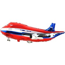 Hayaller Dükkanı Kırmızı Uçak Folyo Balon