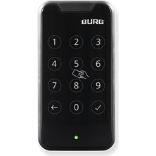 Burg Twinpad Şifreli ve Rfıd Kartlı Elektronik Mobilya Dolap Kapak Kilidi
