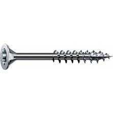 Spax Evrensel Vida Sunta Vidası,5 x 35 mm, 500 Adet, Yarım Dişli, Havşa Başlı, T-Star Plus T20, 4kesici Uçlu, Wırox Kaplama