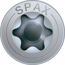 Spax Evrensel Vida Sunta Vidası,5 x 35 mm, 500 Adet, Yarım Dişli, Havşa Başlı, T-Star Plus T20, 4kesici Uçlu, Wırox Kaplama