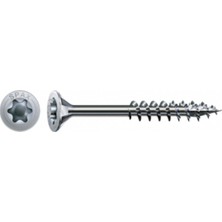 Spax Evrensel Vida Sunta Vidası, 6 x 90 mm, 200 Adet, Yarım Dişli, Havşa Başlı, T-Star Plus T30, 4kesici Uçlu, Wırox Kaplama