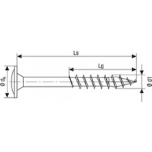 Spax Hı.Force, 6 x 100 mm, 100 Adet, Yarım Dişli, Pul Başlı, T-Star Plus T30, 4kesici Uçlu, Wırox Kaplama