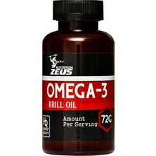 Zeus Nutrition Nutrıtıon Zeus Omega-3 & Krill Oil 100 Kapsül