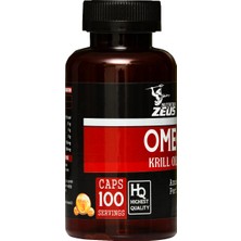 Zeus Nutrition Nutrıtıon Zeus Omega-3 & Krill Oil 100 Kapsül