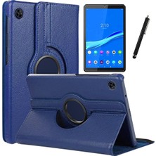 MTK Moveteck Lenovo Tab M10 3. Nesil TB328FU Uyumlu Kılıf Dönebilen + Ekran Koruyucu + Dokunmatik Kalem