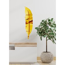 Wooden Factory Pleksi Altın Tüy 80 x 20