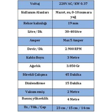 DÜZEY 220&12 VOLT 3/4'' HORTUM ÇIKIŞLI DIŞTAN ÇEKME MAZOT AKTARMA(SIVI TRANSFER) POMPASI (SU,MAZOT)