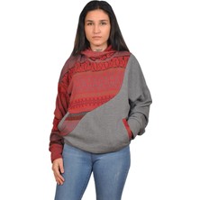 Thecatu Tasarim Unisex  Kapşonlu Sweat Shirt 001