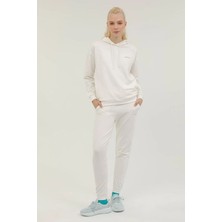 Lumberjack Basic Jogger Kadın Ekru Eşofman Altı