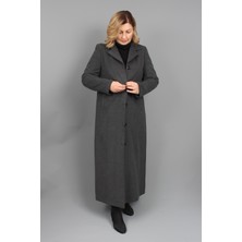 Glr & Gym Yaren Kadın Kışlık Kaşe Manto10