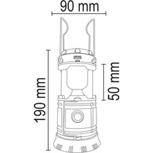 N&D Lighting Forlife 20Watt Solar Kızaklı Kamp Lambası