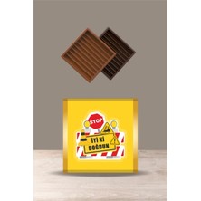 Neşeli Günlerim Iş Makinaları Doğum Günü * Çikolata Sargısı 20'li