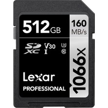 Lexar Professional 512 GB 1066X Sdxc Hafıza Kartı