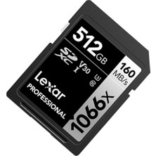 Lexar Professional 512 GB 1066X Sdxc Hafıza Kartı