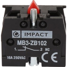 Impact D22 Kontak Blok NC MB3-ZB102