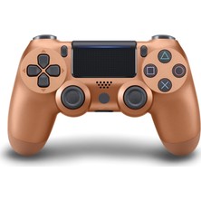 Anunnaki Kablosuz Pc ve Ps4 Uyumlu Oyun Kolu Joystick Gamepad Dualshock Yeni Nesil V2 Bronz