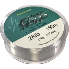 Powerex Pulse 150M. 0,33MM. 6.88KG. Carbon Monofilament Misina