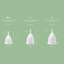 AllMatters (OrganiCup) Menstrual Cup Model B Regl Kabı - Adet Kabı - Menstrual Kap