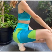 Butik Muson Gymshark Kısa Sporcu Tayt - Profesyoneller Için