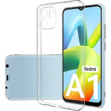 Microcase Xiaomi Redmi A1 / A1 Plus Slim Serisi Soft Tpu Silikon Kılıf - Şeffaf AL3324