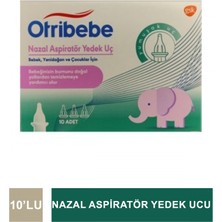 Otribebe Nazal Aspiratör 10 Lu Yedek Ucu  1 Adet