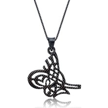 Stil Love Gümüş Tuğra Bayan Kolye