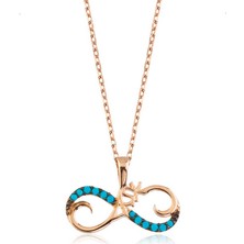 Stil Love Gümüş Sonsuz Aşk Kadın Kolye