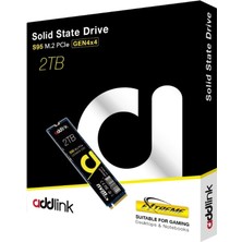 Addlink 2tb S95 Nvme Okuma 7100MB-YAZMA 6800MB M.2 SSD