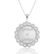 Stil Love Gümüş Kişiye Özel Sonsuzluk Isimli Kolye