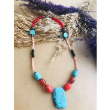 Laurel Design Doğal Taş Kolye