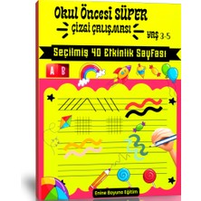 Okul Öncesi Süper Çizgi Çalışması Kitabı