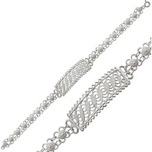 Stil Love ​Gümüş Beypazarı Telkari Bileklik