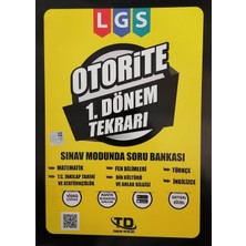 Tandem Yayınları Tandem 8.sınıf LGS Otorite 1.dönem Tekrar Kitabı - LGS Ilk 1.dönem Kitapları