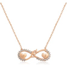 Stil Love Gümüş Kalpli Sonsuz Aşk Kolye