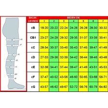 Varimed Külotlu Ccl1 Hafif Basınç Kapalı Burun Varis Çorabı
