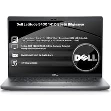 Dell Latitude 5430 Intel Core I5 1235U 8gb 256GB SSD 14" Fhd Windows 11 Pro Dizüstü Bilgisayar