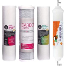 Su Arıtma Cihazı Su Arıtma Filtresi 4 Lü Filtre Seti