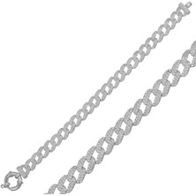 Stil Love Gümüş Taşlı Gurmet Bayan Bileklik