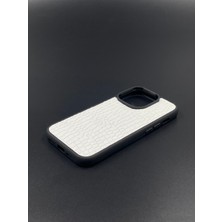 MAT DERİ Iphone Kılıf Desenli Hakiki Deri Tam Uyumlu Telefon Kılıfı
