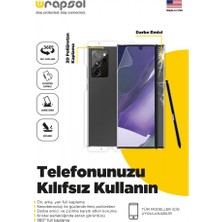 Wrapsol Galaxy S23 360 ° Full Body Ekran Koruyucu Kaplama Ön Arka Yan Darbe Emici Poliüretan Film