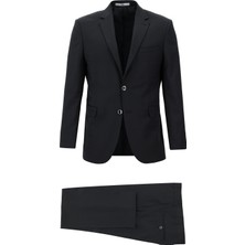 Kiğılı 7 Drop Slim Fit Dar Kesim Yünlü Kareli Takım Elbise