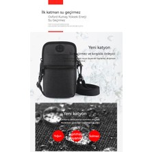 Oloey Çok Fonksiyonlu Su Geçirmez Cep Telefonu Çantası Çapraz Küçük Çanta Mini Telefon Çantası (Yurt Dışından)
