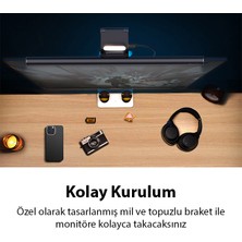 Baseus I-Wok2 Series USB Asimetrik Çalışma Masası Göz Koruma LED Lamba ve Monitör Aydınlatma Işığı