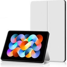 Shin-Wo Redmi Pad 10.61'' Flip Folio Ultra Ince Pu-Deri Sert Kabuk Kapak Için Tablet Kılıfı (Yurt Dışından)