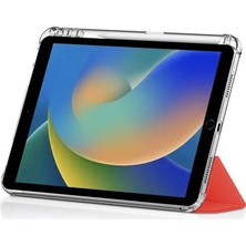 Shin-Wo iPad 10.9'' 2022 Flip Folio Ultra Ince Pu-Deri Sert Kabuk Kapak Için Tablet Kılıfı (Yurt Dışından)