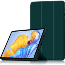 Shin-Wo Honor Pad 8 Flip Folio Ultra Ince Pu-Deri Sert Kabuk Kapak Için Tablet Kılıfı (Yurt Dışından)