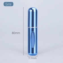 Rapsoli Mini Parfüm Şişesi Doldurulabilir Parfüm Şişesi Atomizer Cep Parfüm Şişesi Transfer Parfüm Şişesi